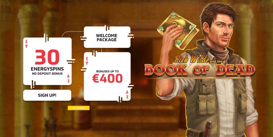 book of dead free spins no deposit