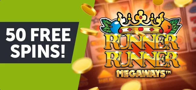 50 freespins op runner runner megaways