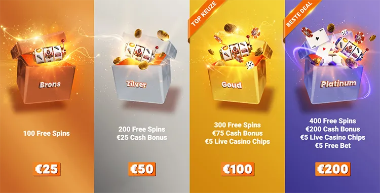 welkomstbonussen met free spins bij leovegas
