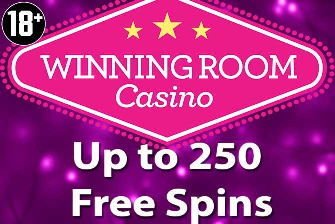 WinningRoom 250 free spins