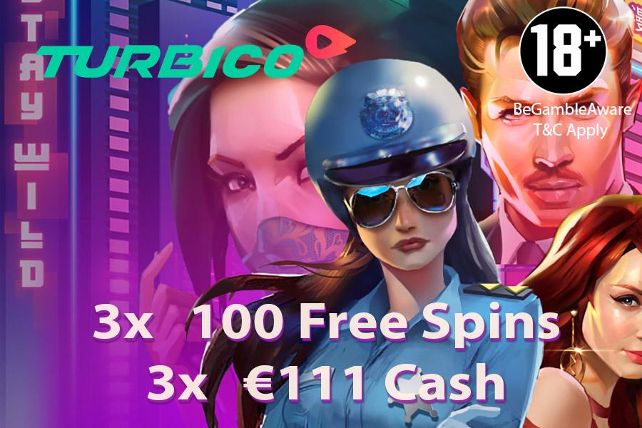turbico free spins