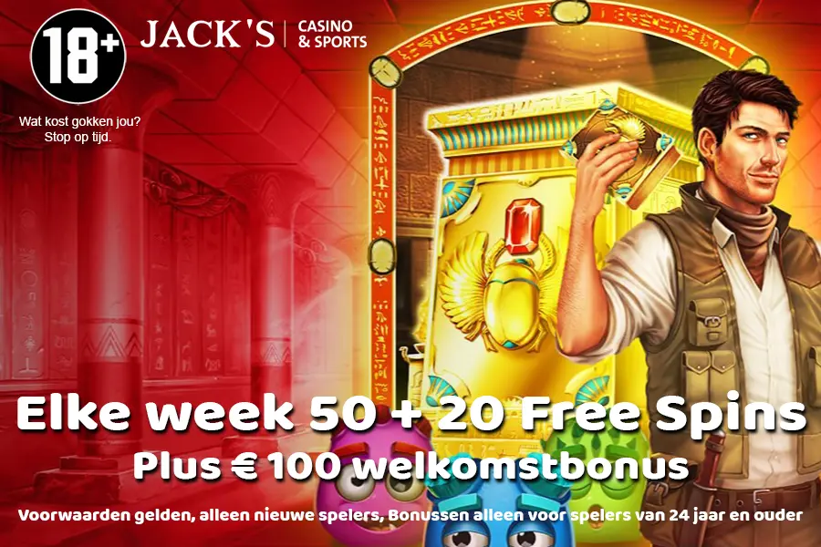 Jacks casino gratis spins bonus