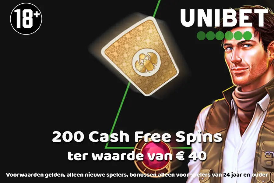 unibet bonus 200 gratis spins