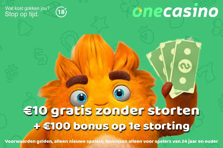 bonus zonder storting one casino