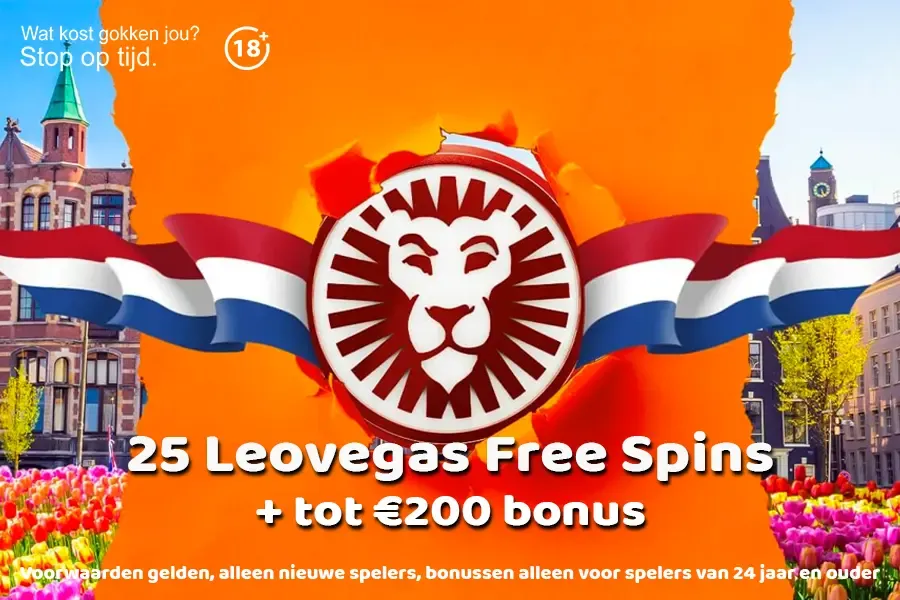 leovegas 25 free spins no deposit