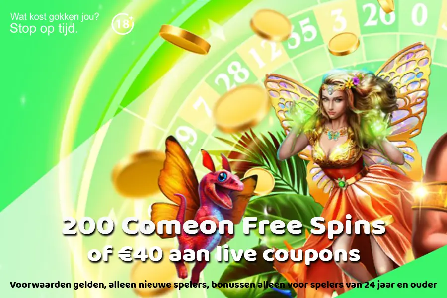 free spins bij come on casino