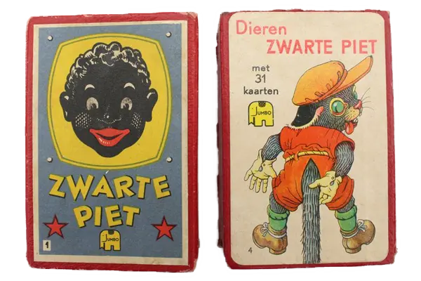 Zwarte pieten kaartspelletje