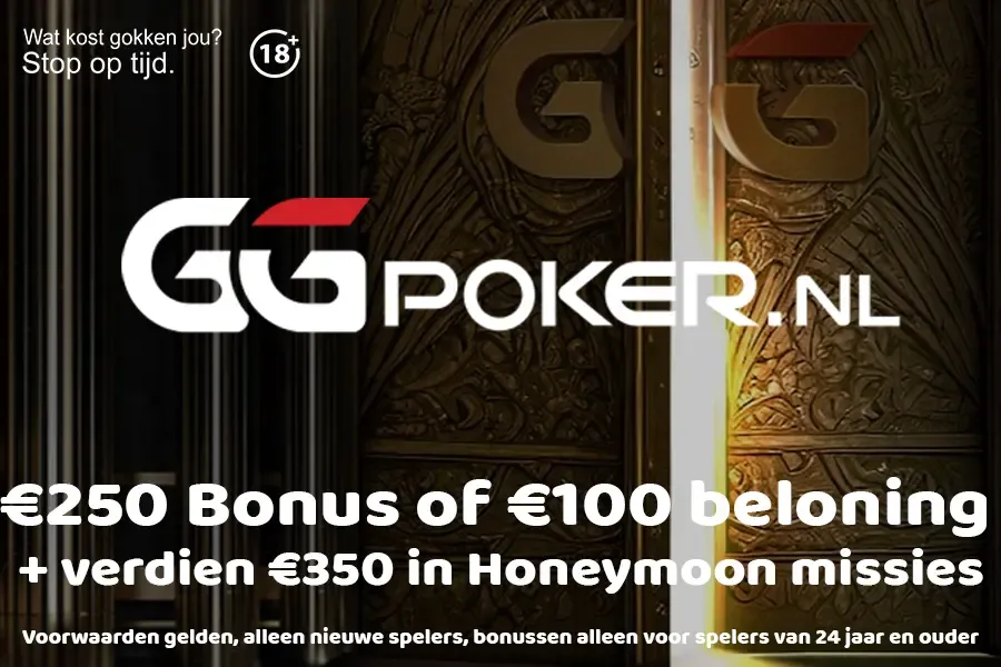 gg poker bonus Nederland