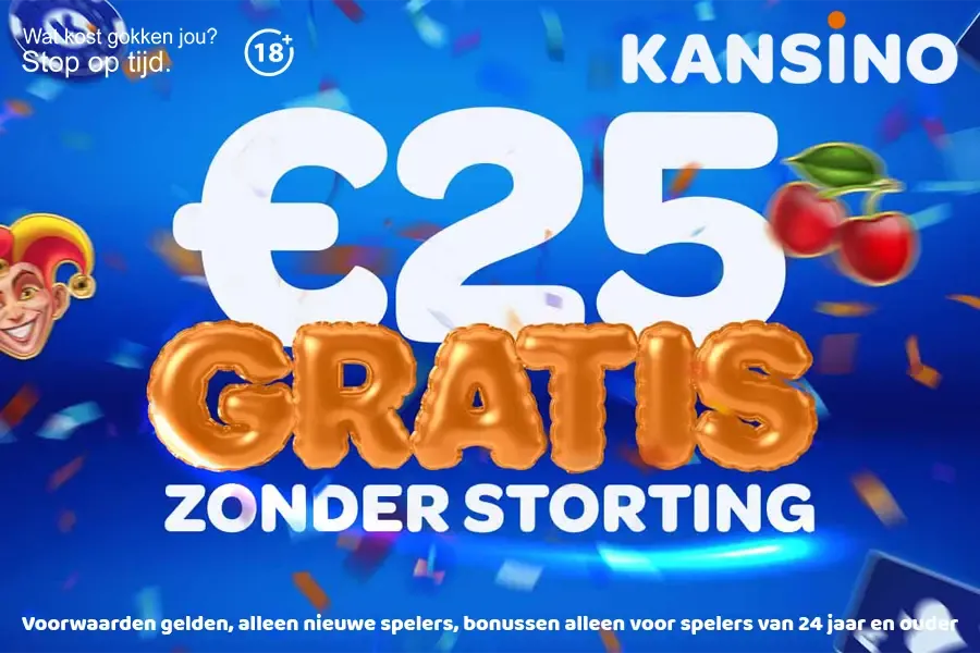 Kansino no deposit bonus 25 euro