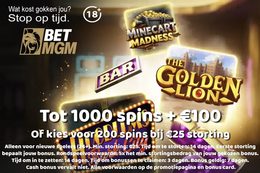 betmgm free spins bonus